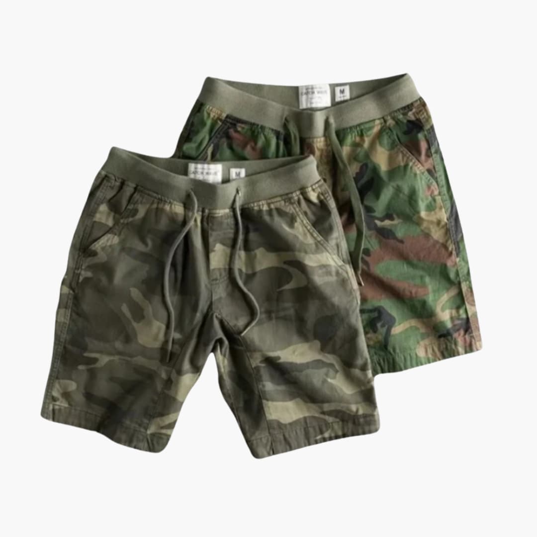 Camouflage Cargo Shorts für Herren