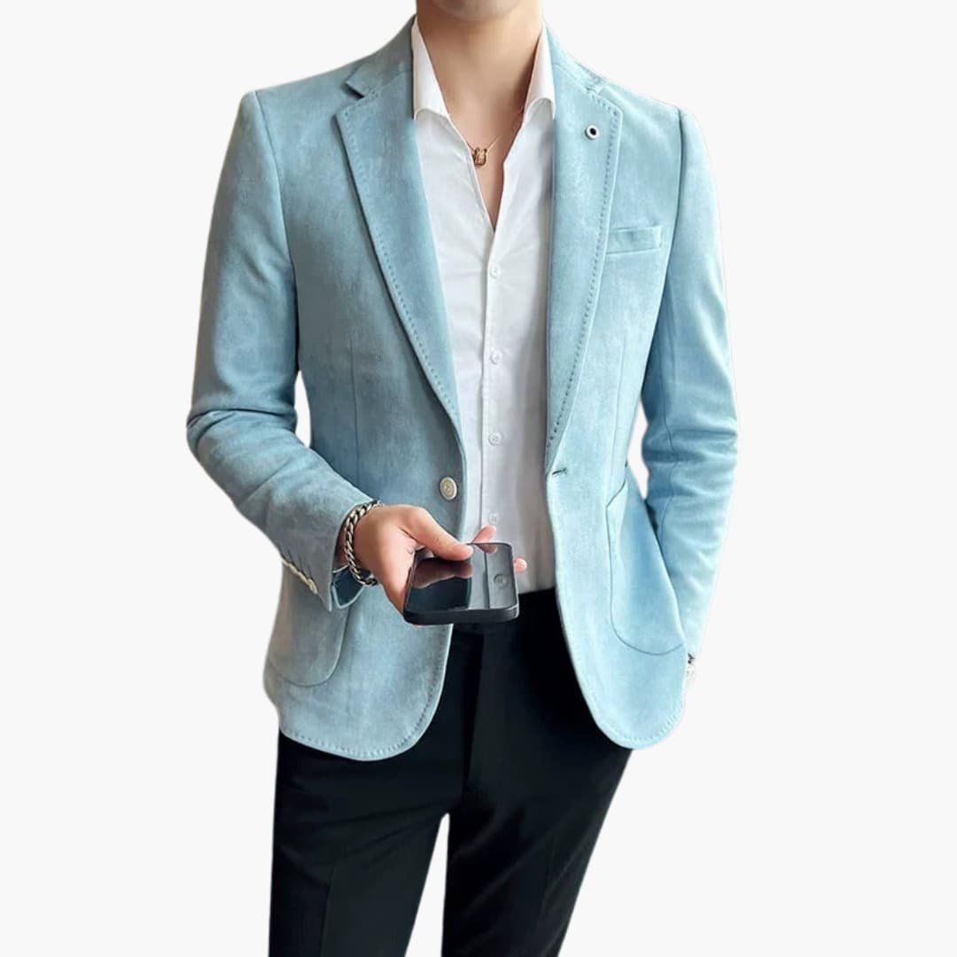 Moderner Anzugblazer aus Wollmischung für Herren