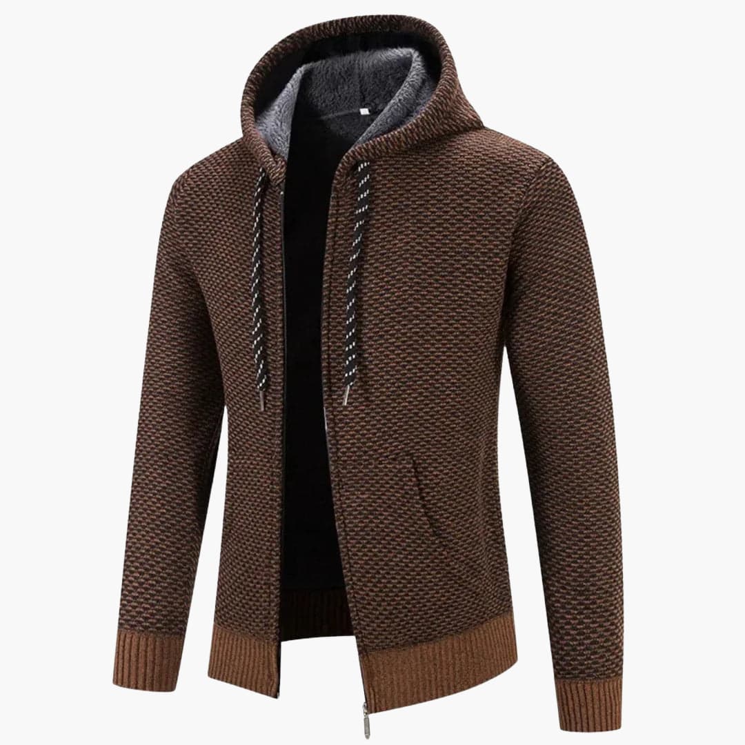 Schmal Geschnittener Kapuzenpullover für Herren