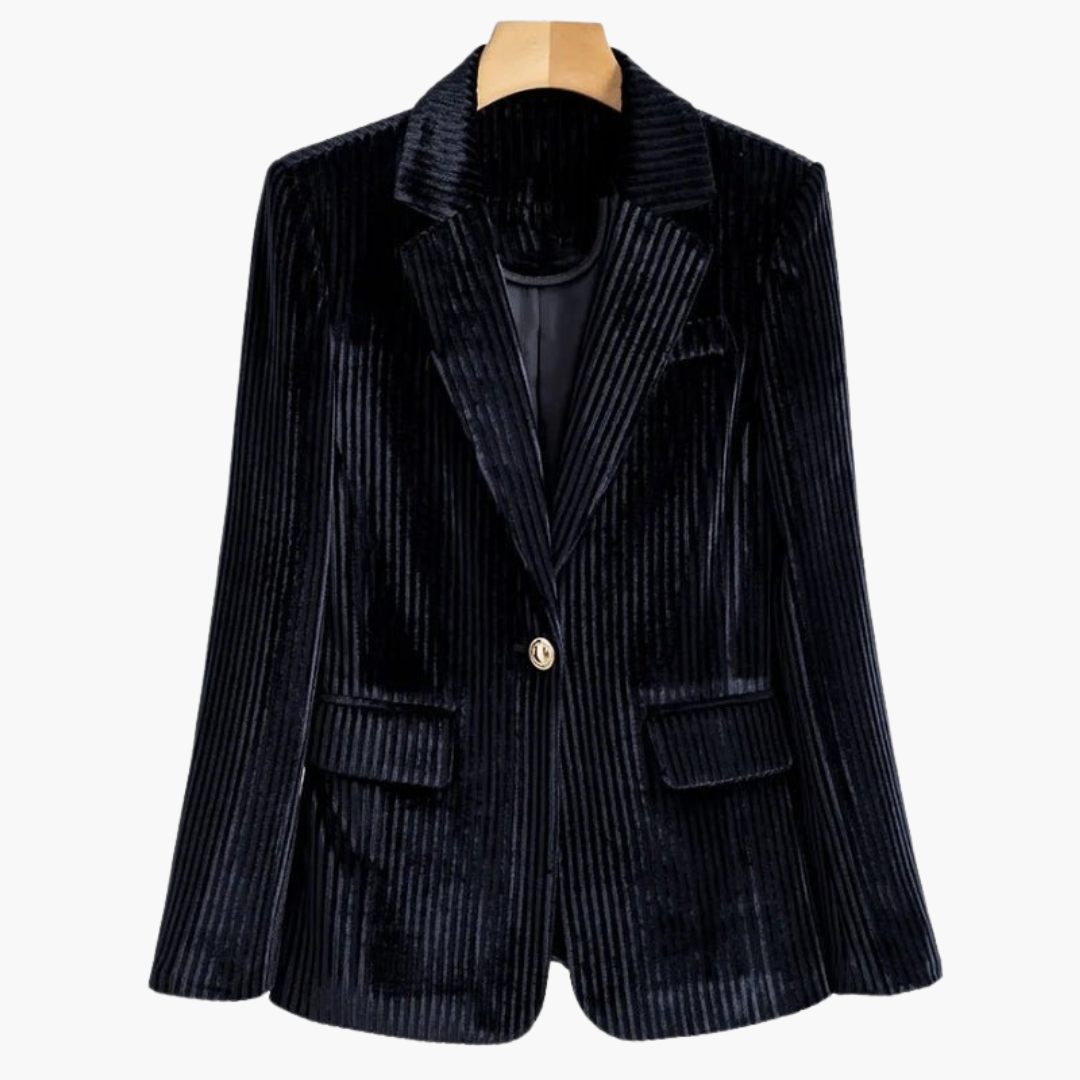 Cordblazer Retro Passform für Damen