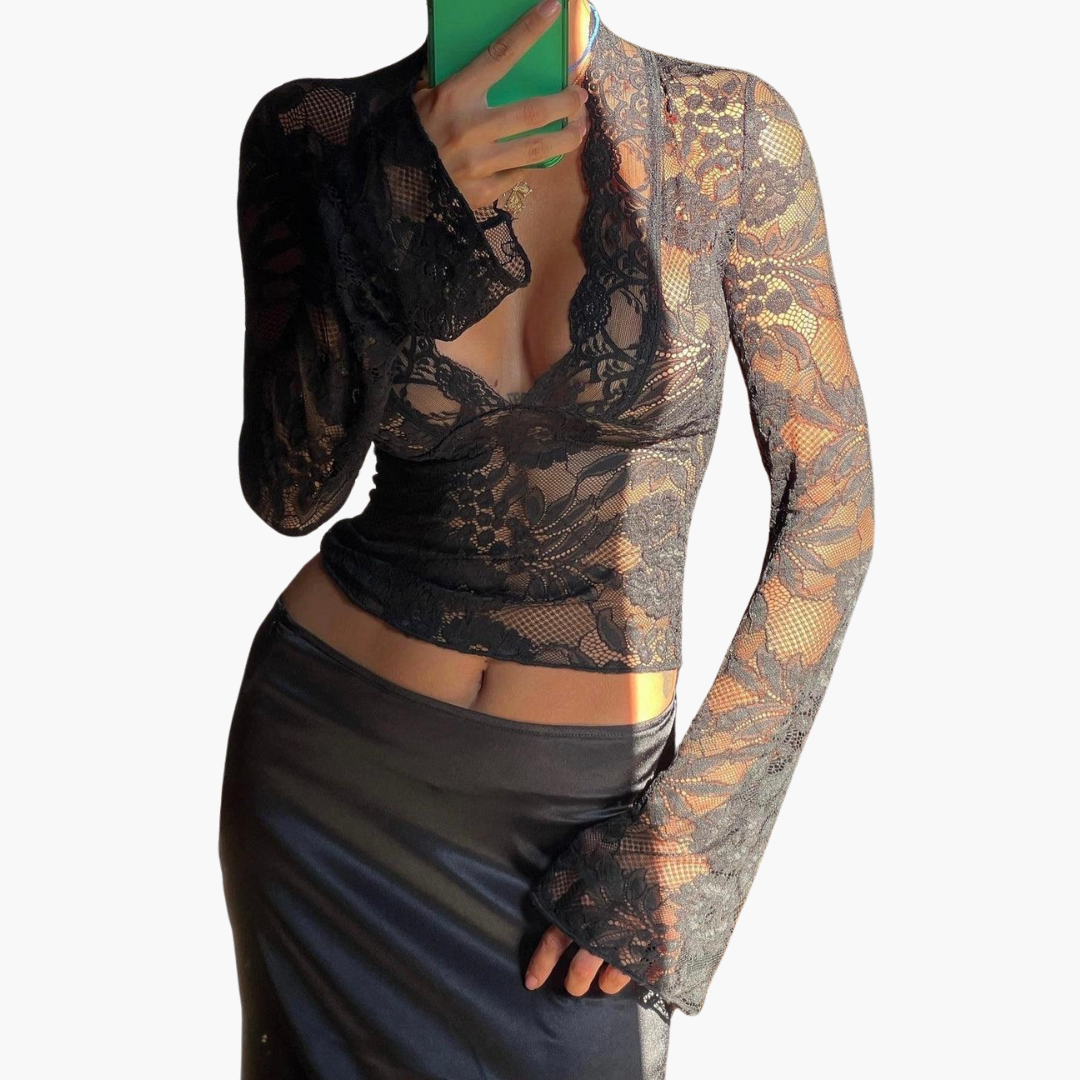 Spitzen Top für Damen