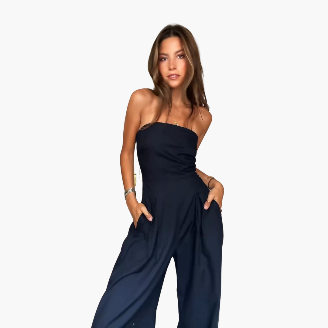 Ärmelloser Jumpsuit für Damen