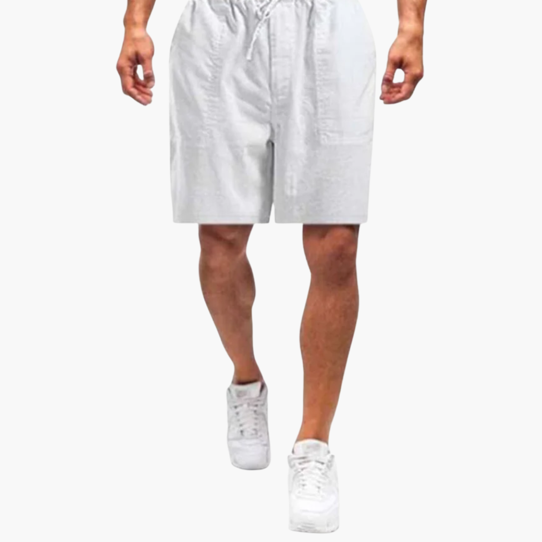 Elastische Freizeithose mit Kordelzug für Herren