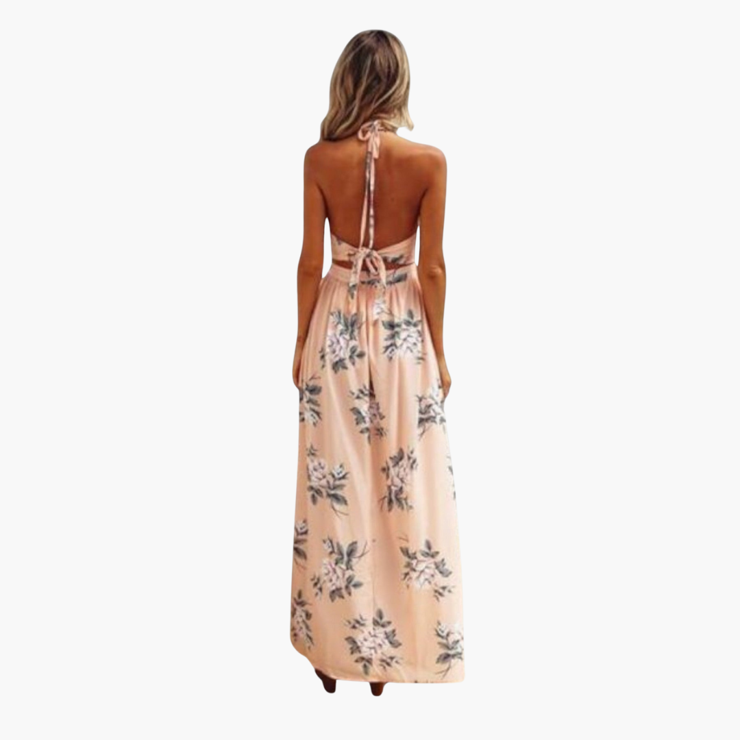Floraler Boho Maxikleid für Damen