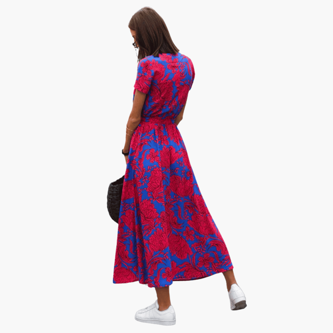 Wickelkleid Mit Taillierung für Damen