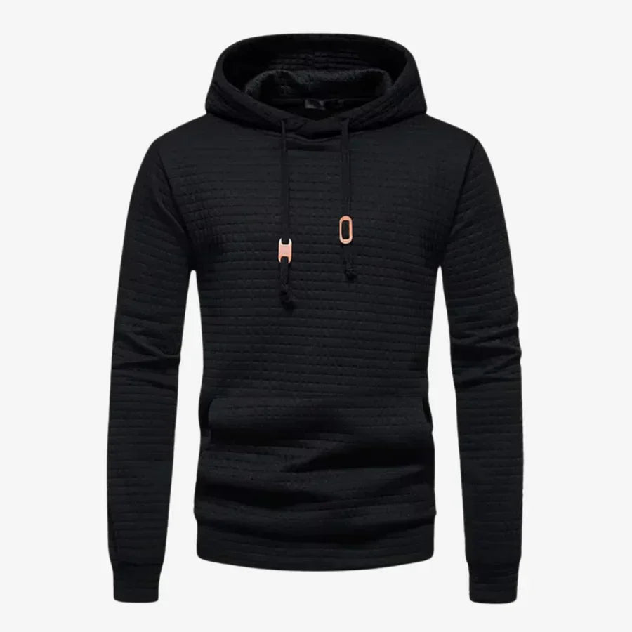 Karomuster Hoodie für Herren