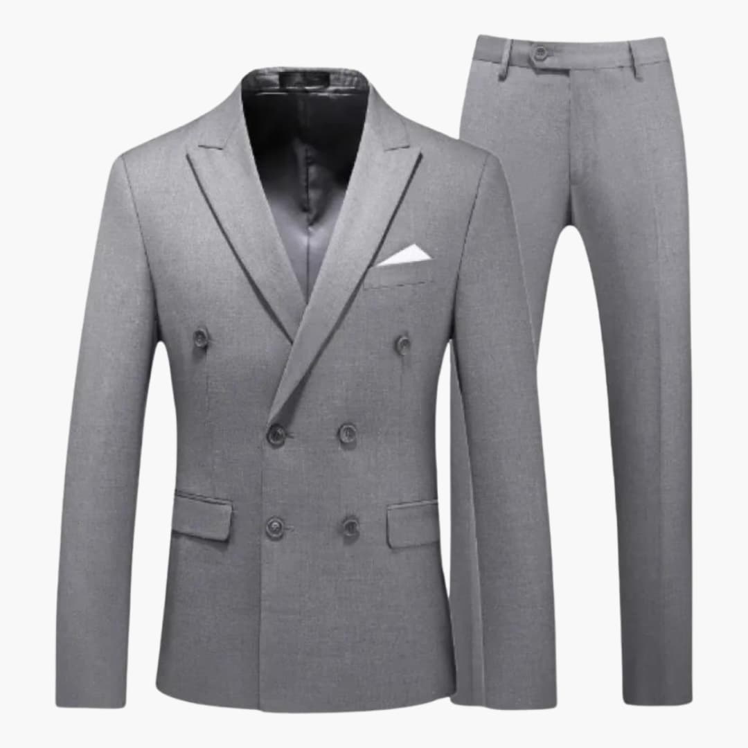 Sommer Slim Fit Anzug für Herren