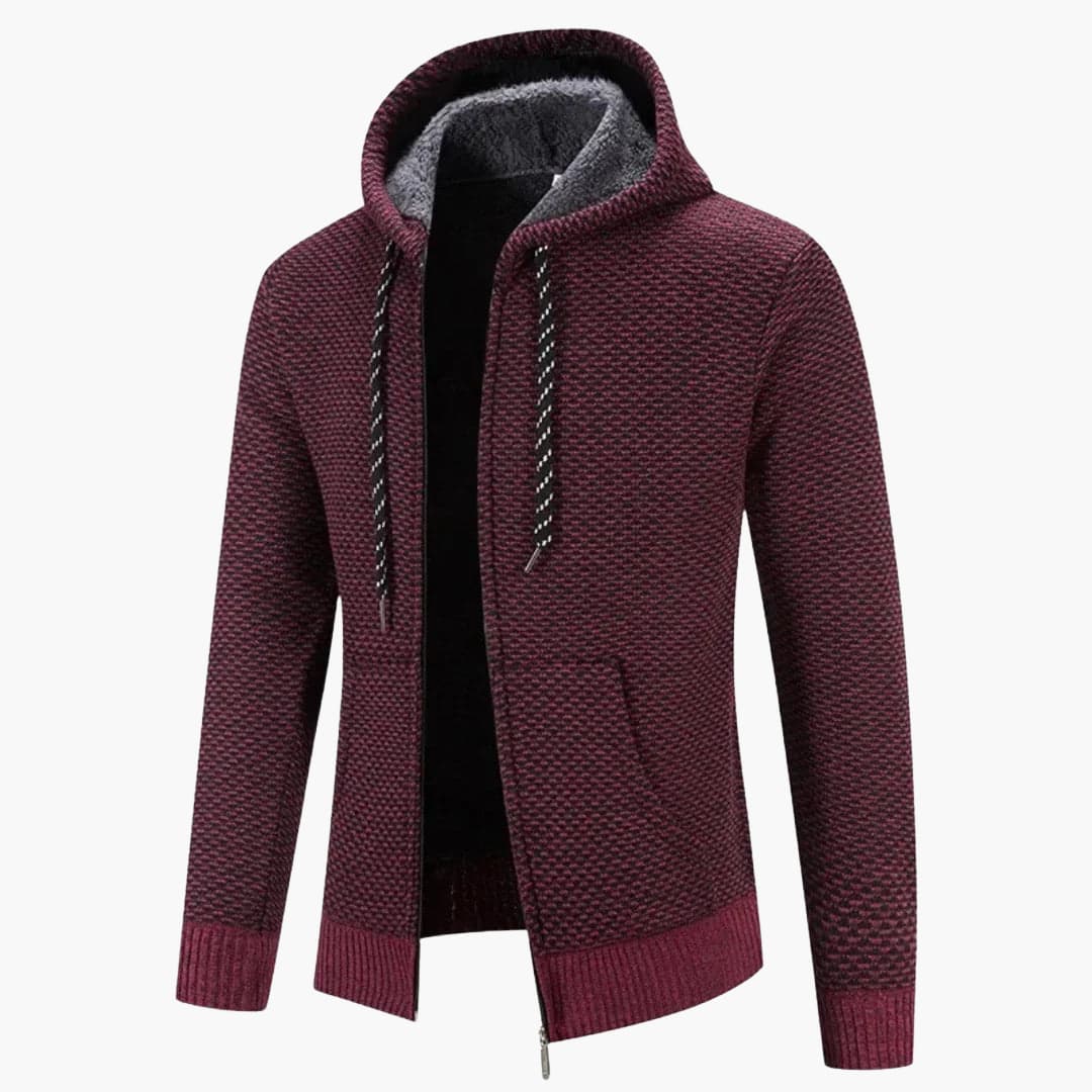 Schmal Geschnittener Kapuzenpullover für Herren