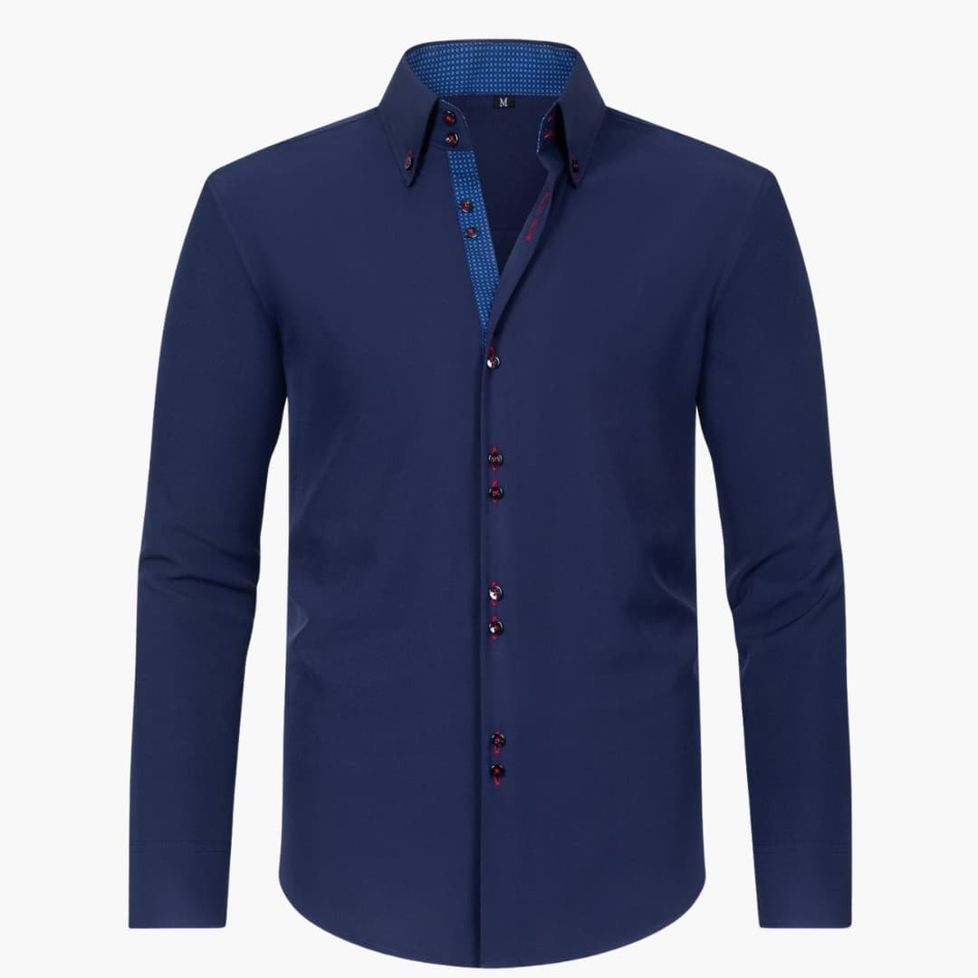 Langarm Button-Down Hemd für Herren