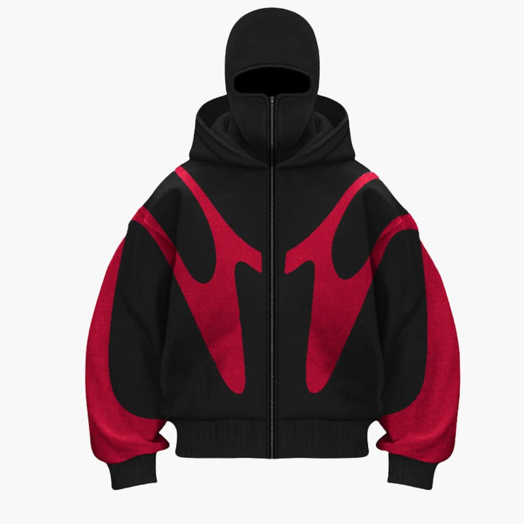 Kapuze Balaclava Hoodie für Herren