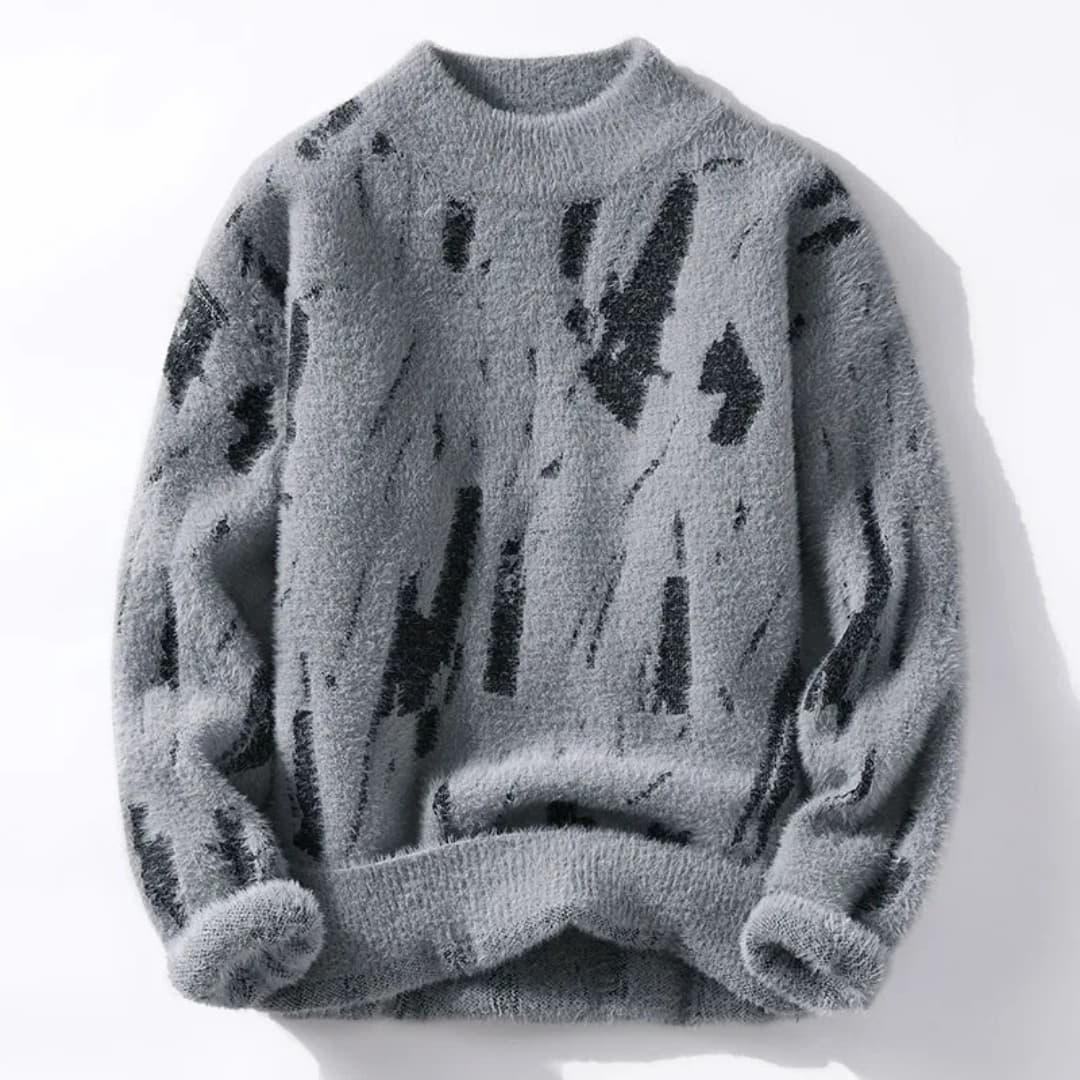 Pullover mit abstraktem Muster für Herren