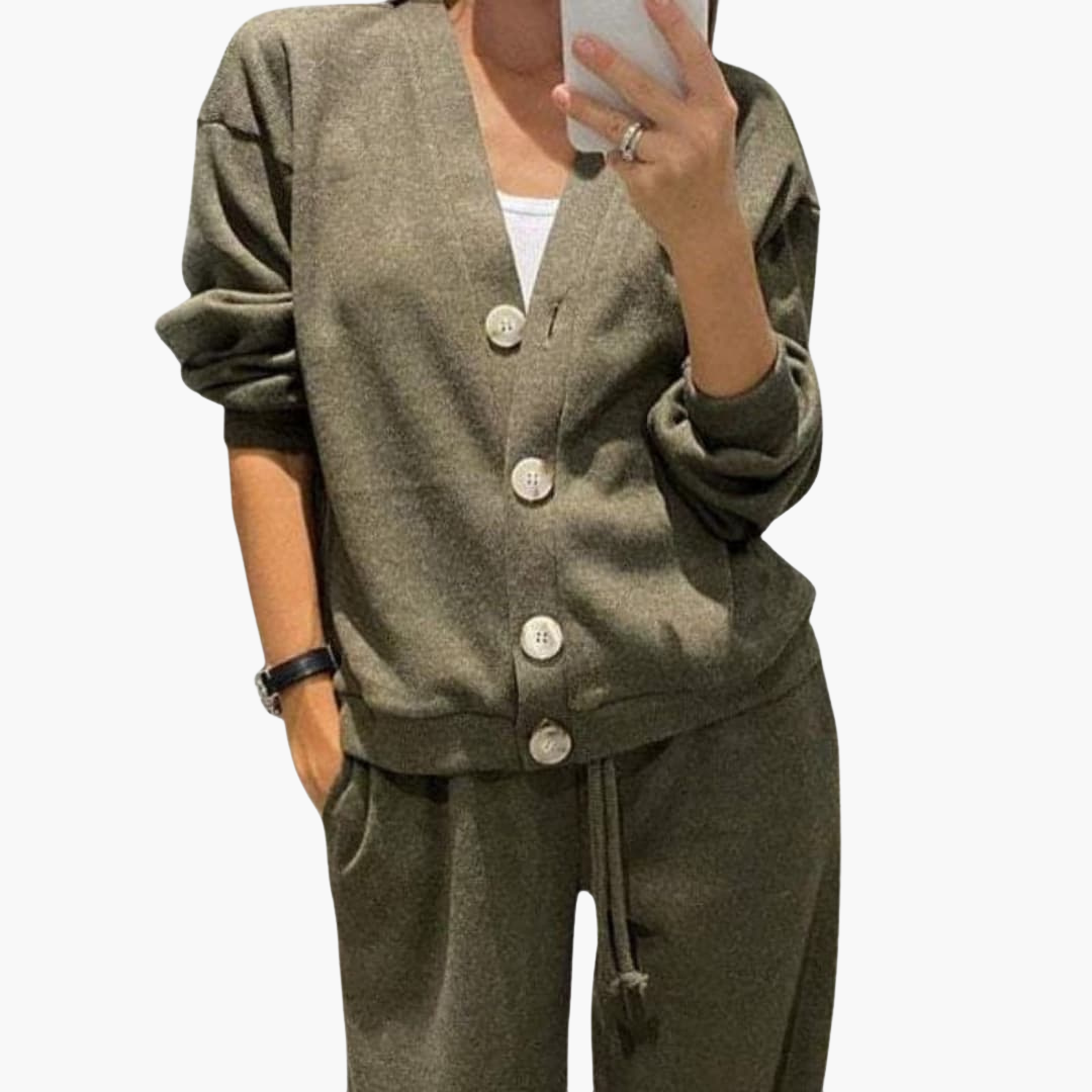 Zweiteiliges Hausanzug Set für Damen