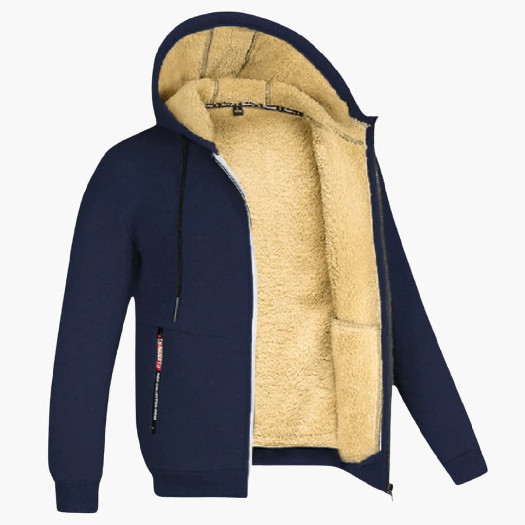 Gefütterter Kapuzenpullover für Herren