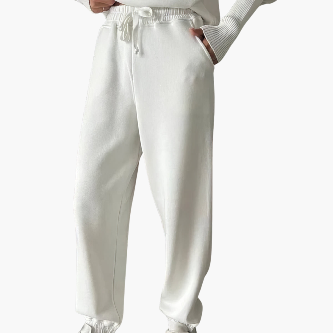 Minimalistisches Set mit Hose für Damen