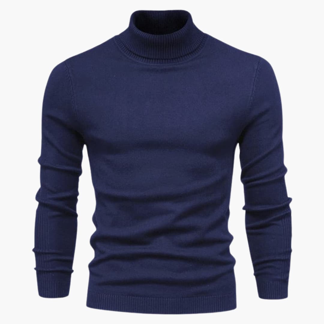 Exklusiver Rollkragenpullover für Herren