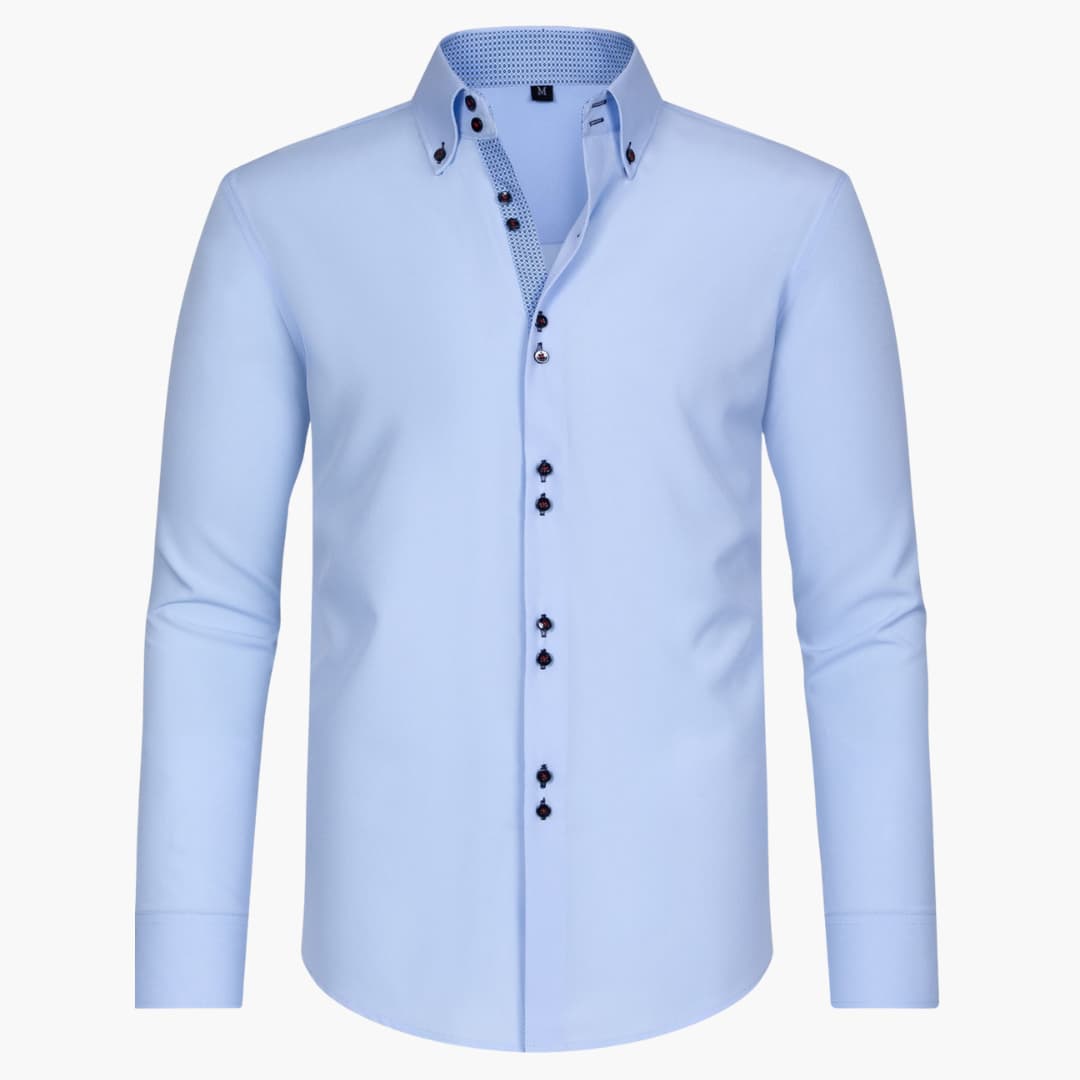 Langarm Button-Down Hemd für Herren