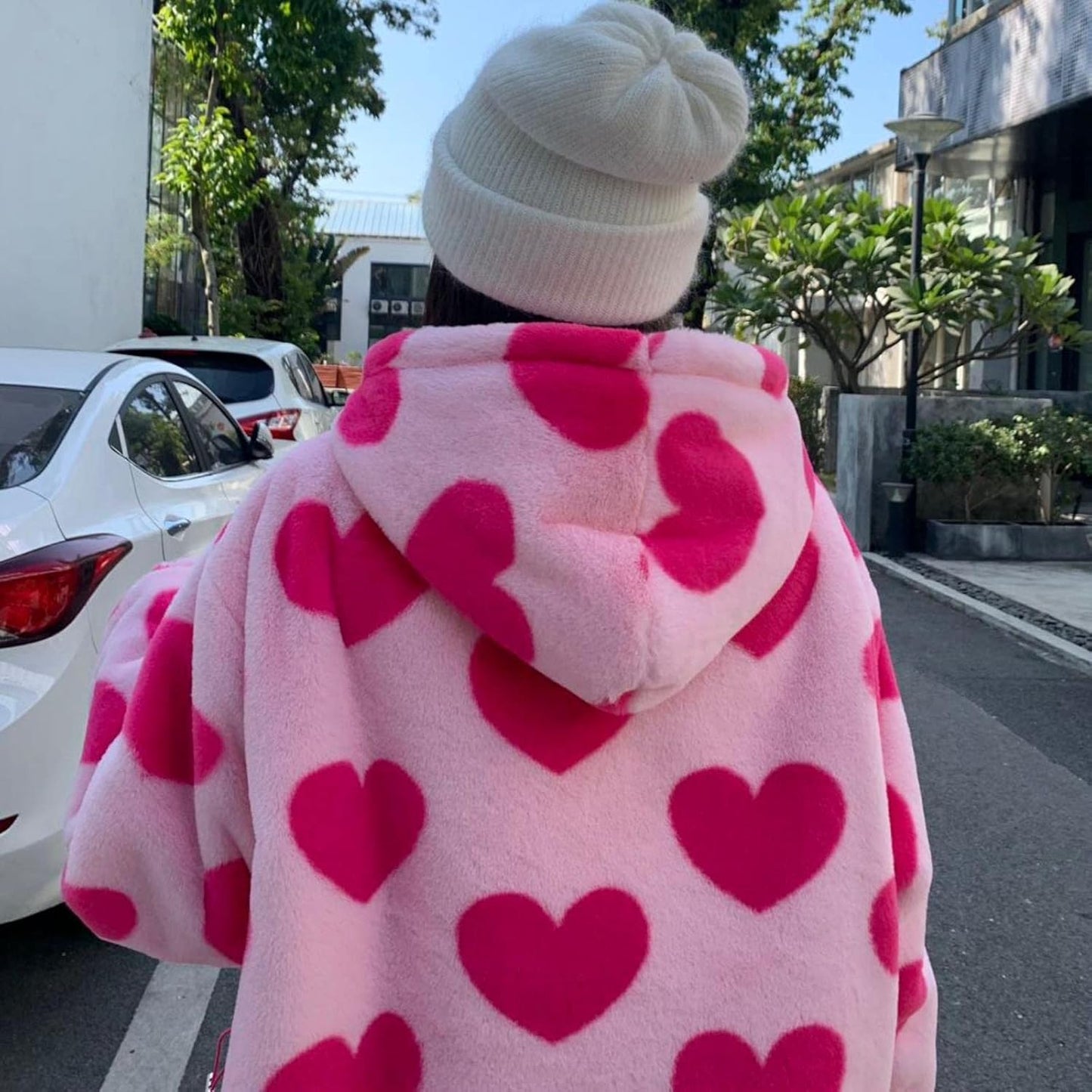 Herzförmige Freizeitjacket für Damen