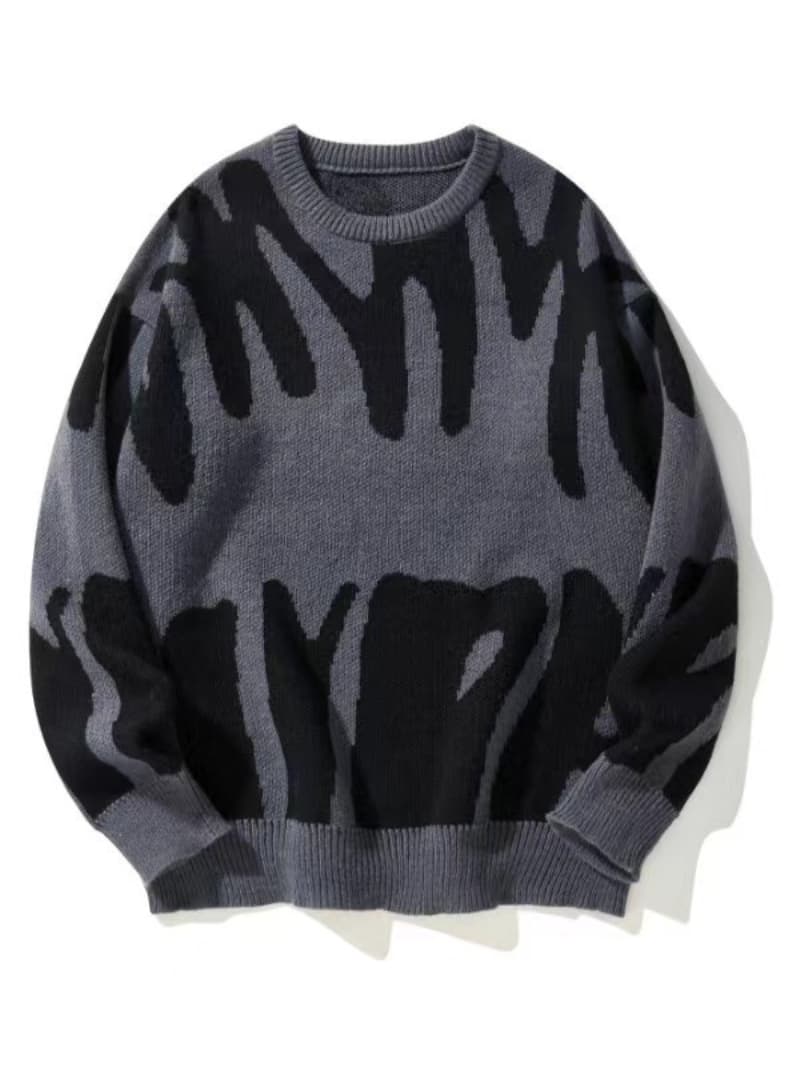 Muster Strickpullover für Herren