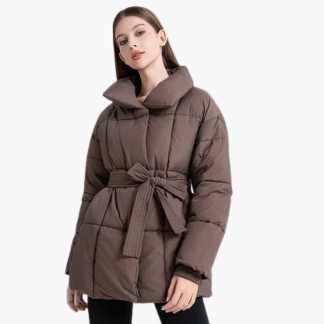 Langer Wintermantel für Damen