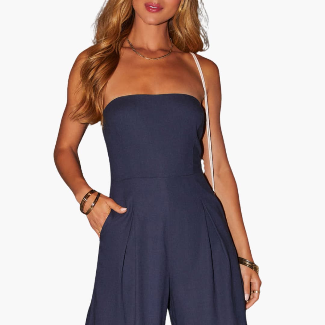 Ärmelloser Jumpsuit für Damen