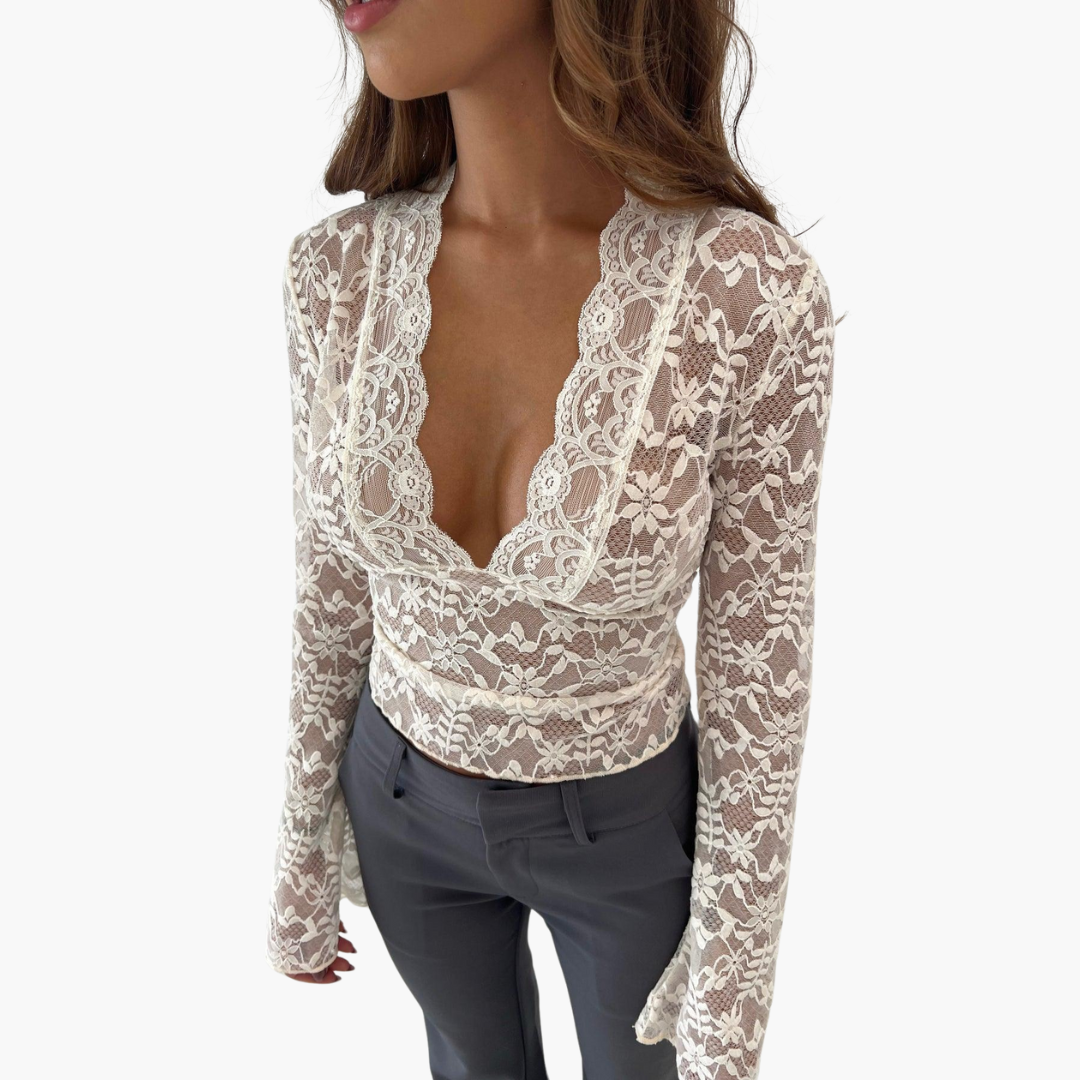 Spitzen Top für Damen