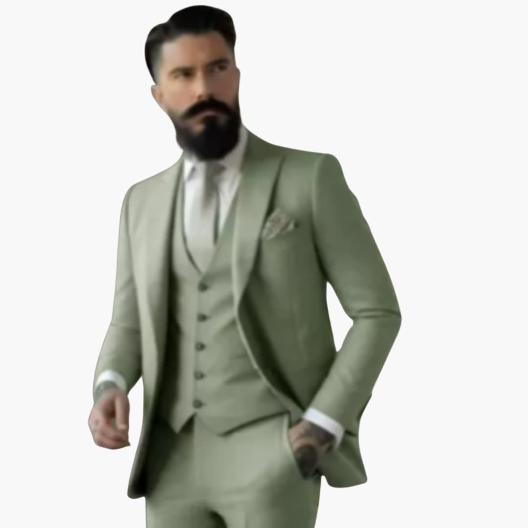 Doppelreihiger Anzug für Herren