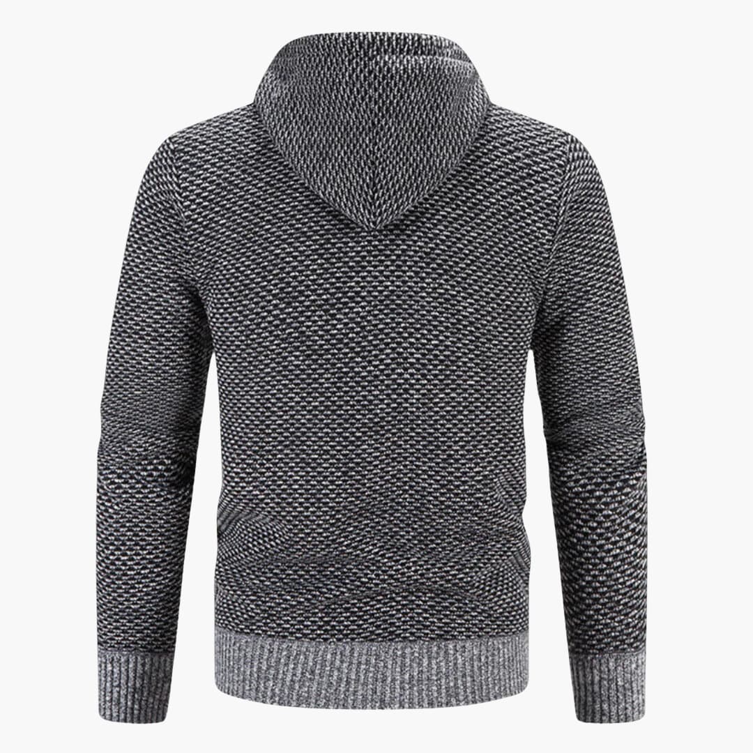 Schmal Geschnittener Kapuzenpullover für Herren