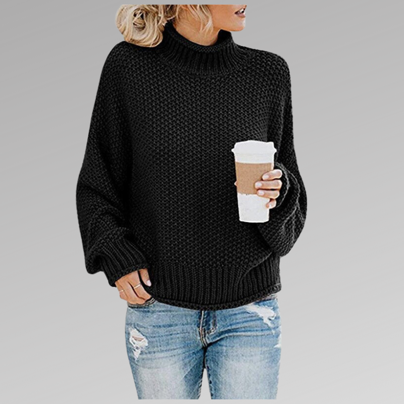 Braelyn | Pullover mit hohem Kragen