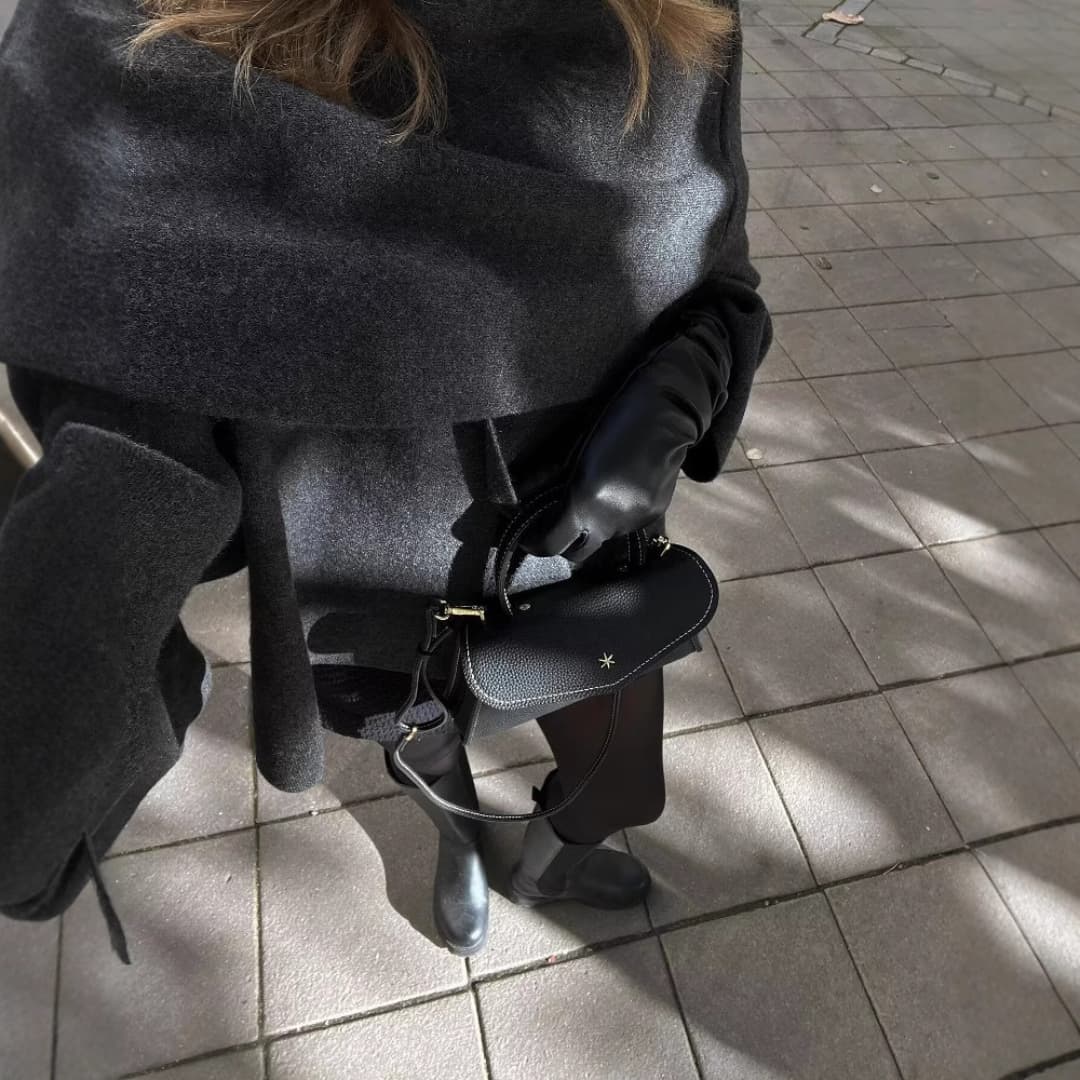 Cape Mantel mit Drapierung für Damen
