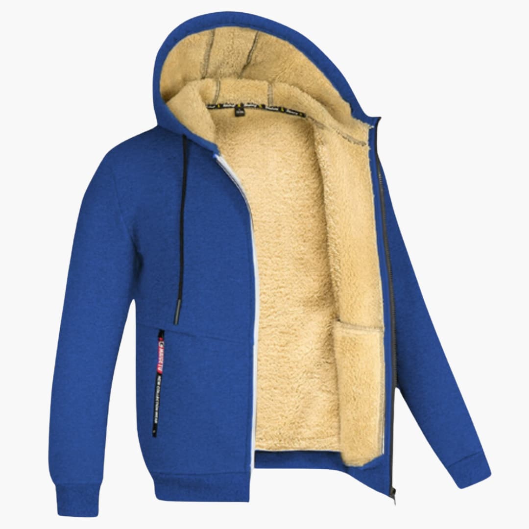Gefütterter Kapuzenpullover für Herren