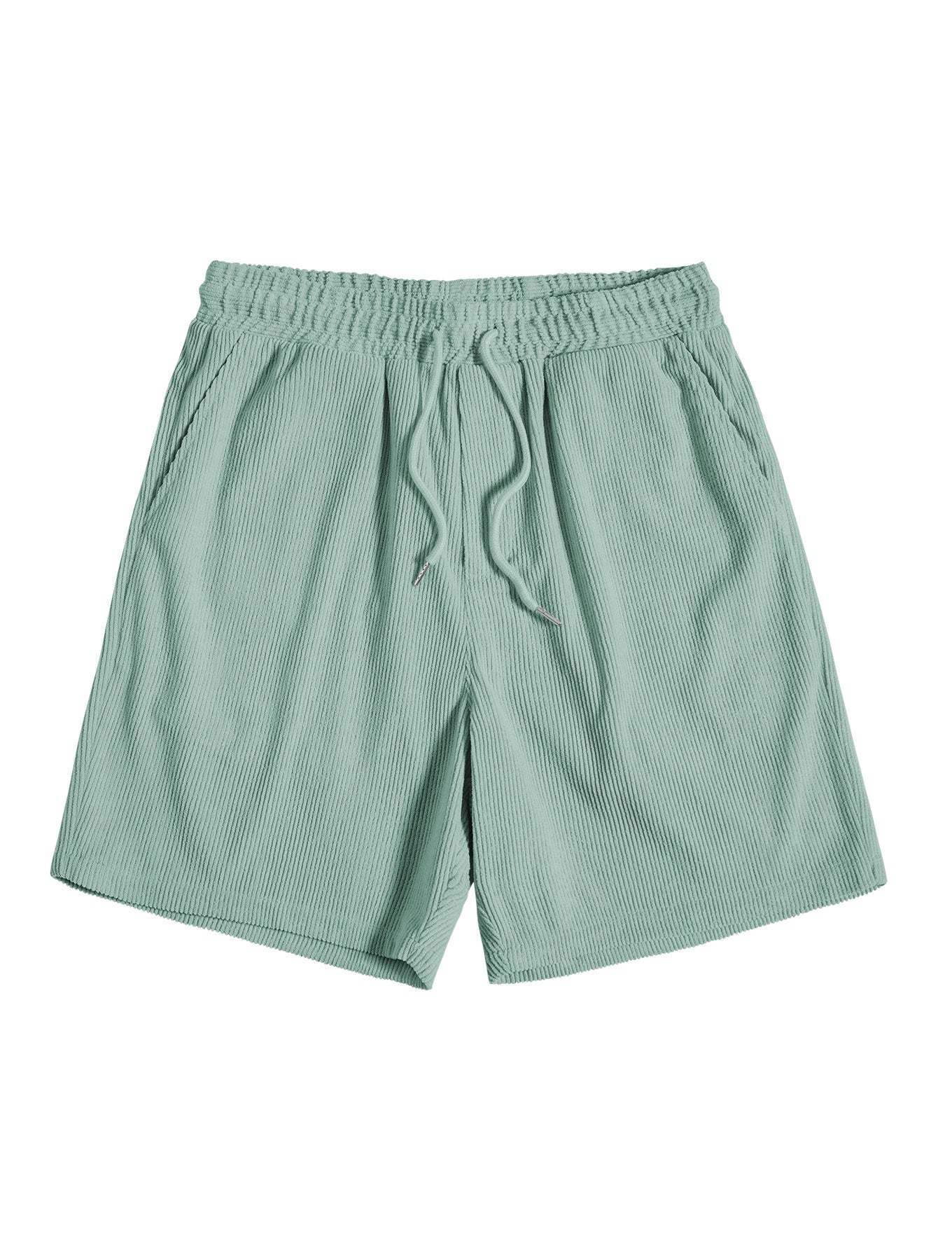 Cord-Shorts Set mit Kurzarmhemd für Herren