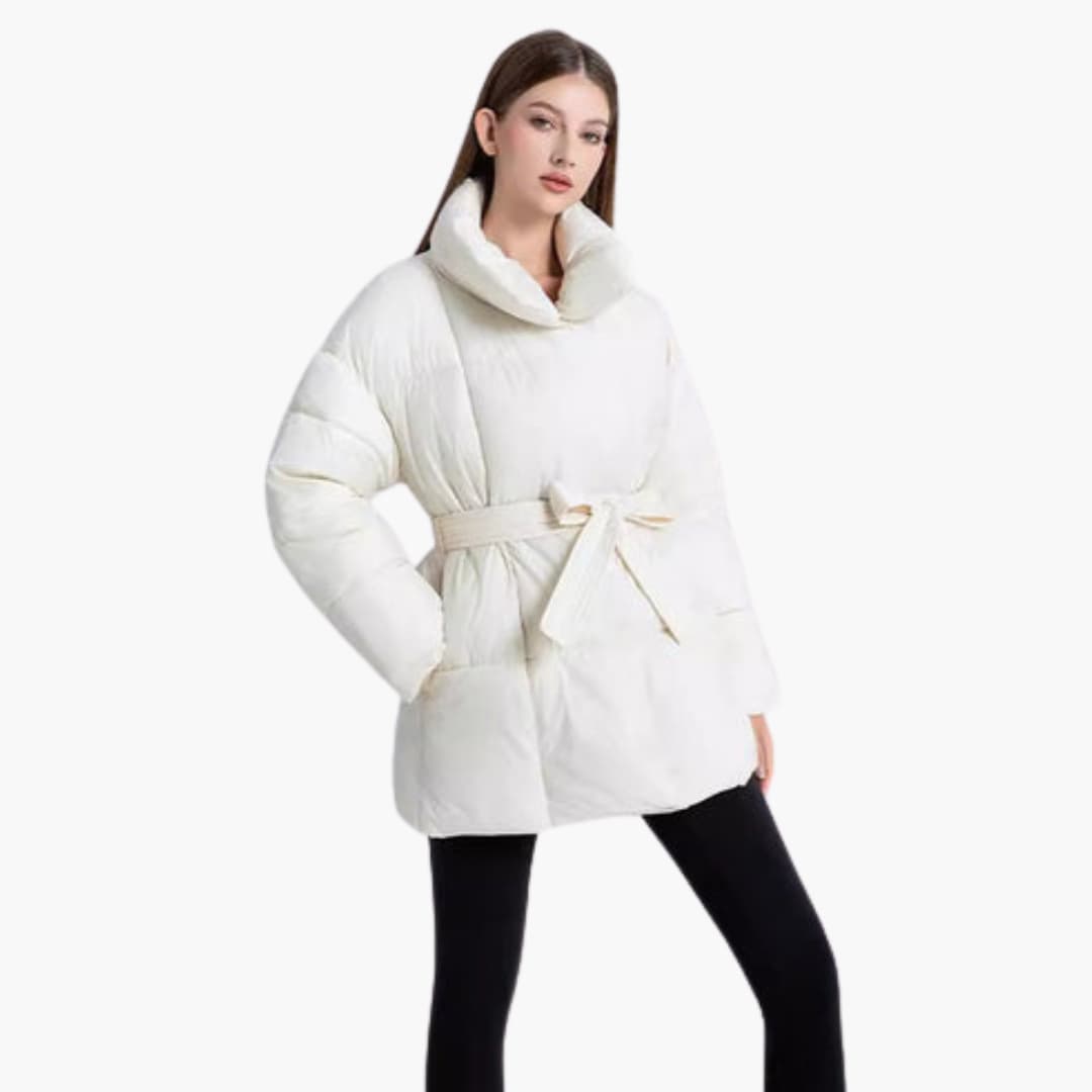 Langer Wintermantel für Damen