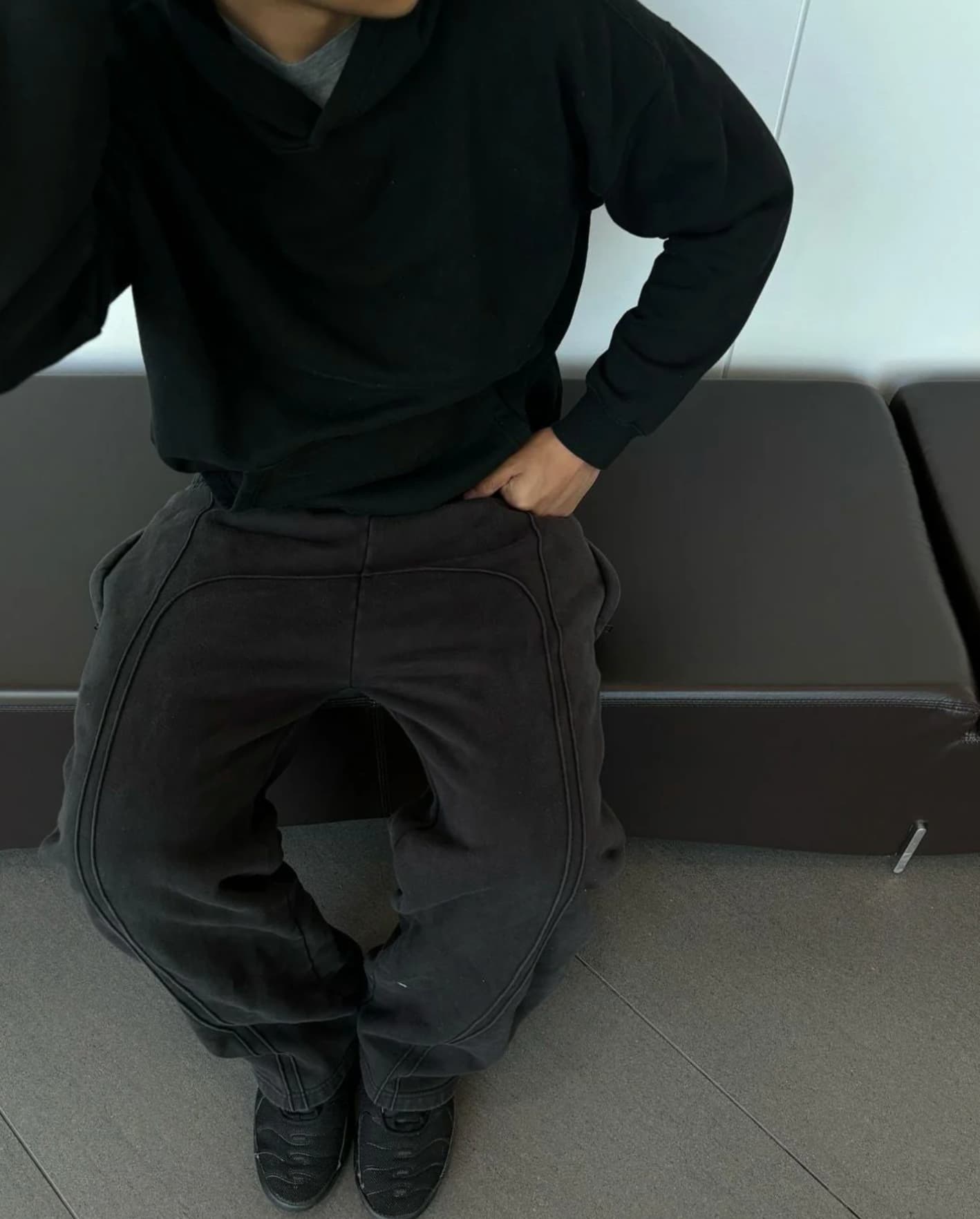 Retro Splicing Sweatpants für Herren