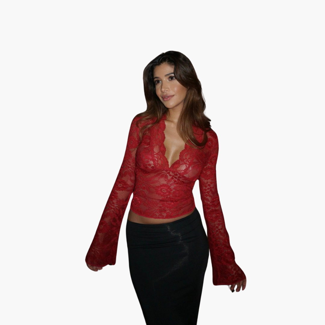 Spitzen Top für Damen