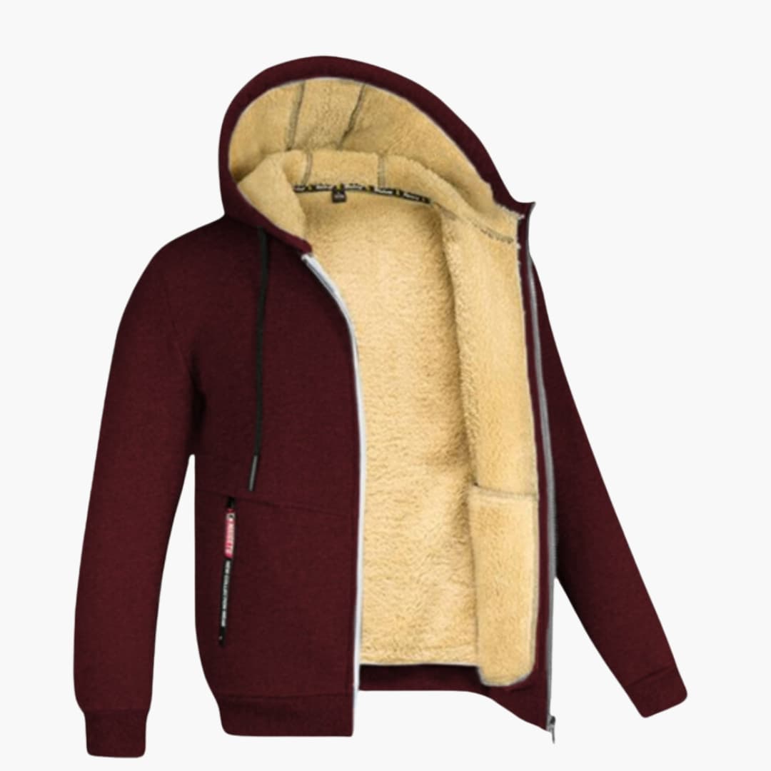 Gefütterter Kapuzenpullover für Herren