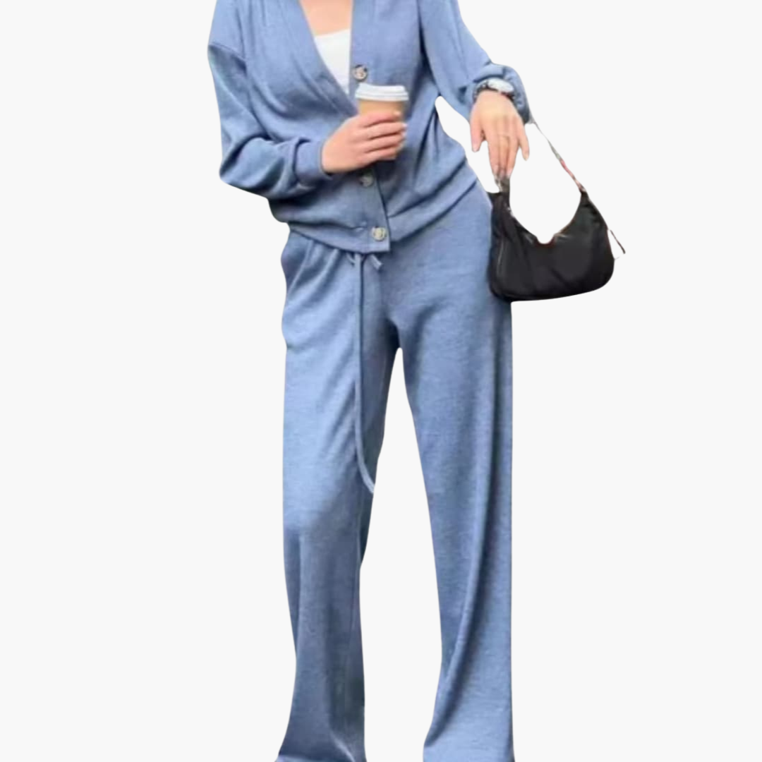 Zweiteiliges Hausanzug Set für Damen