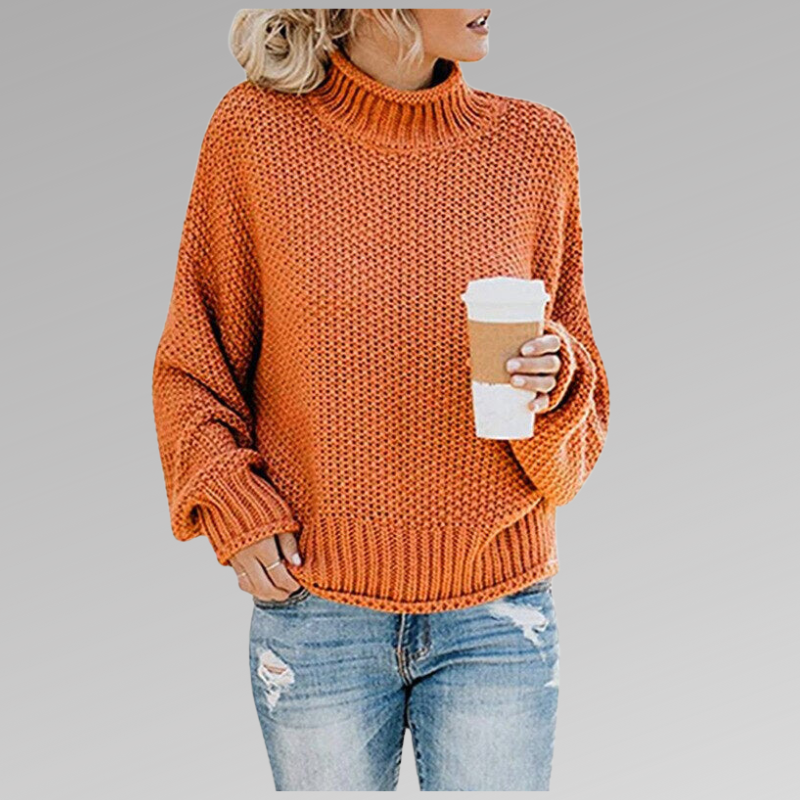 Braelyn | Pullover mit hohem Kragen