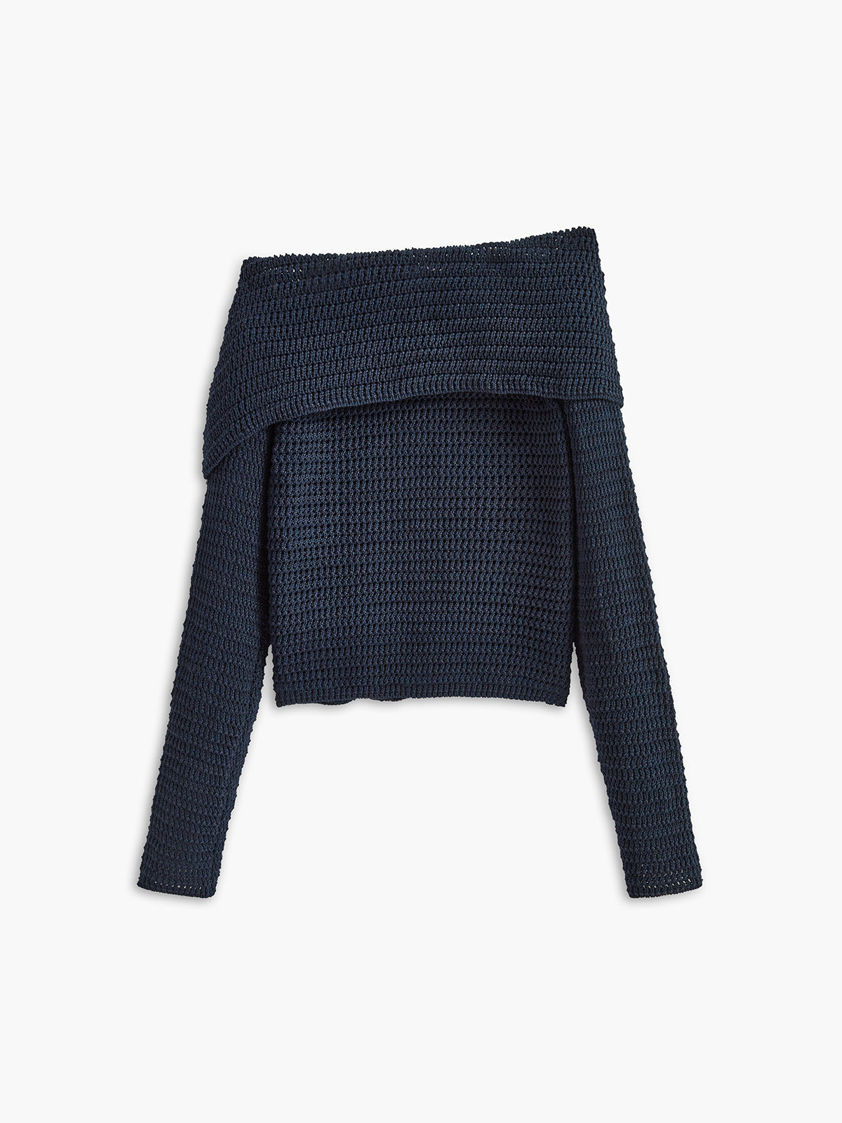 Asymmetrisches Stricktop für Damen