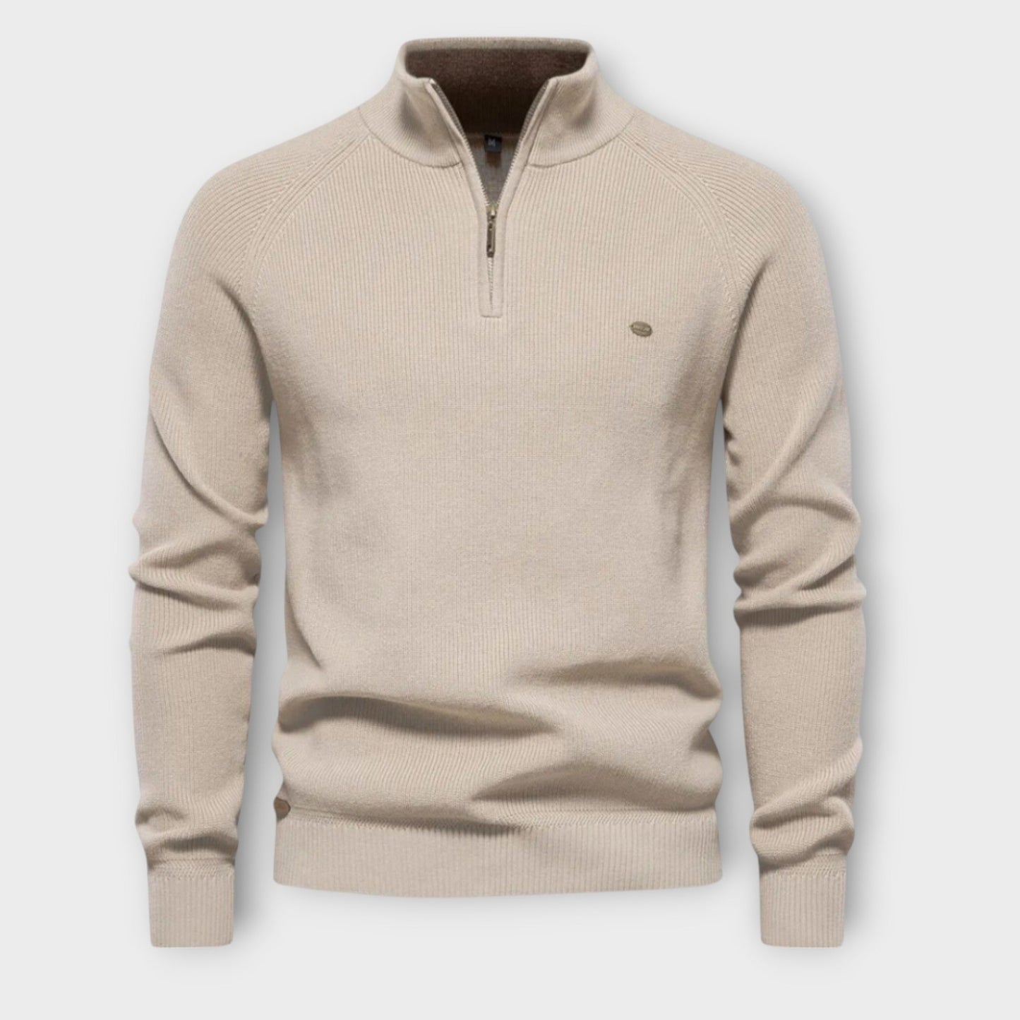 Halb-Zip Strickpullover für Herren
