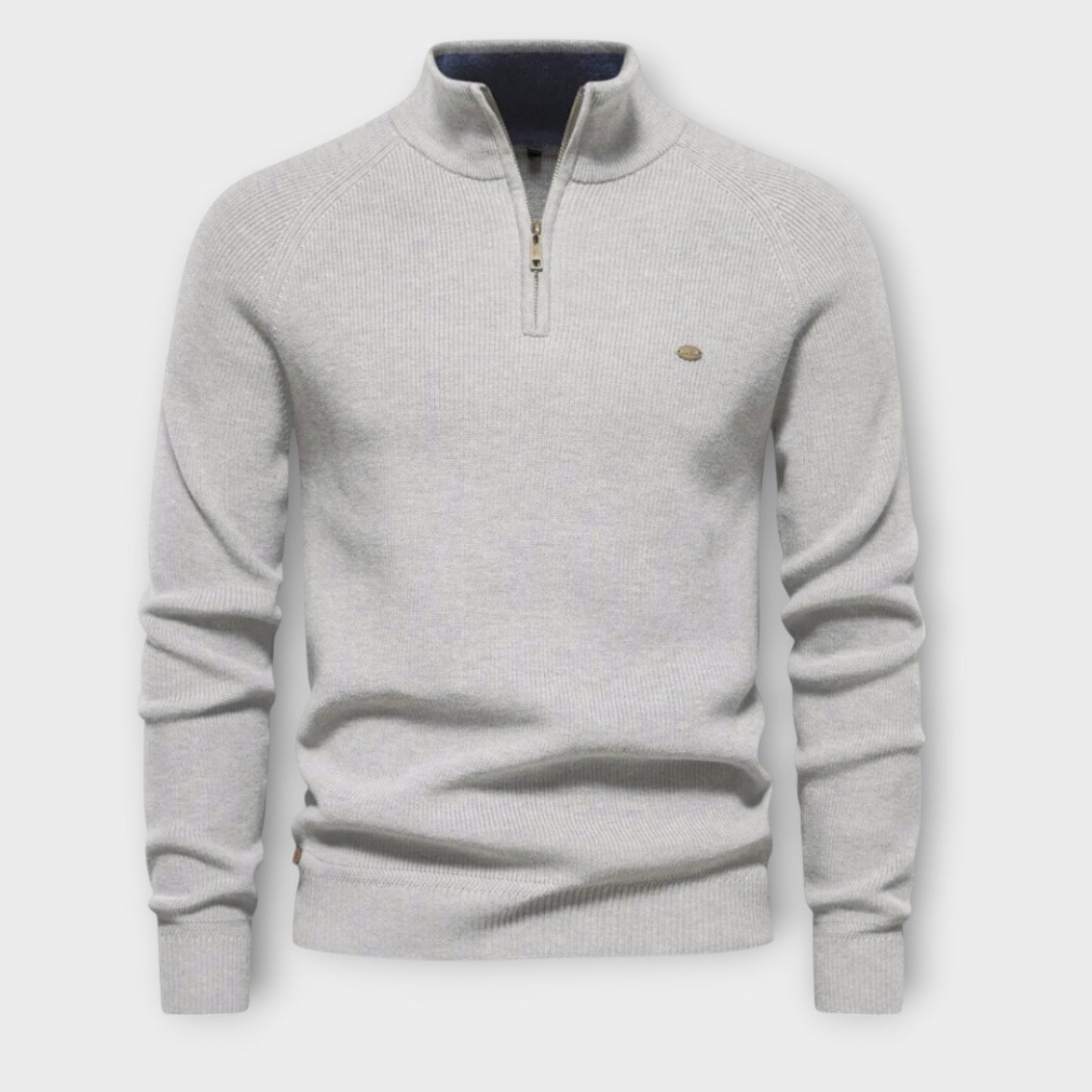 Halb-Zip Strickpullover für Herren