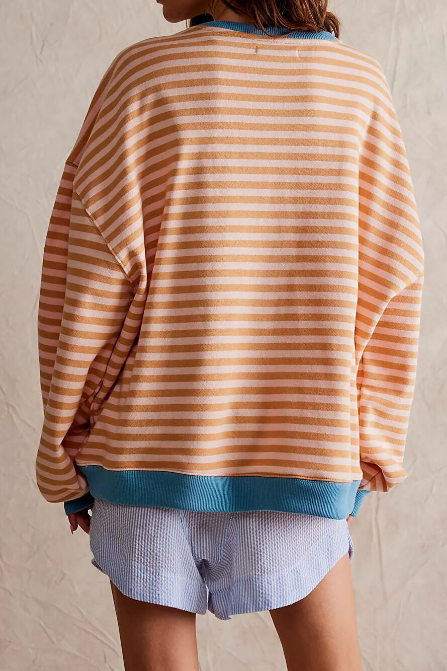 Gestreifter Pullover für Damen