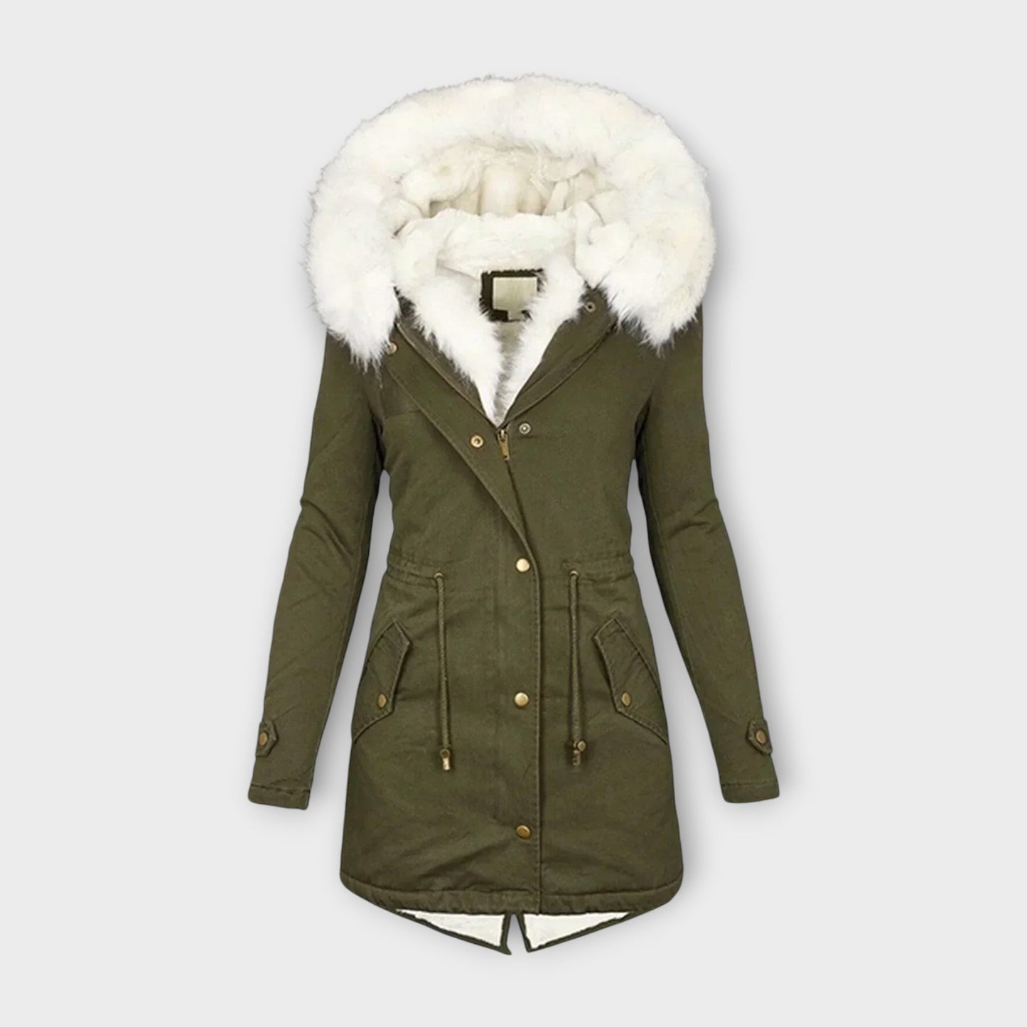 Gefütterte Winterjacke für Damen