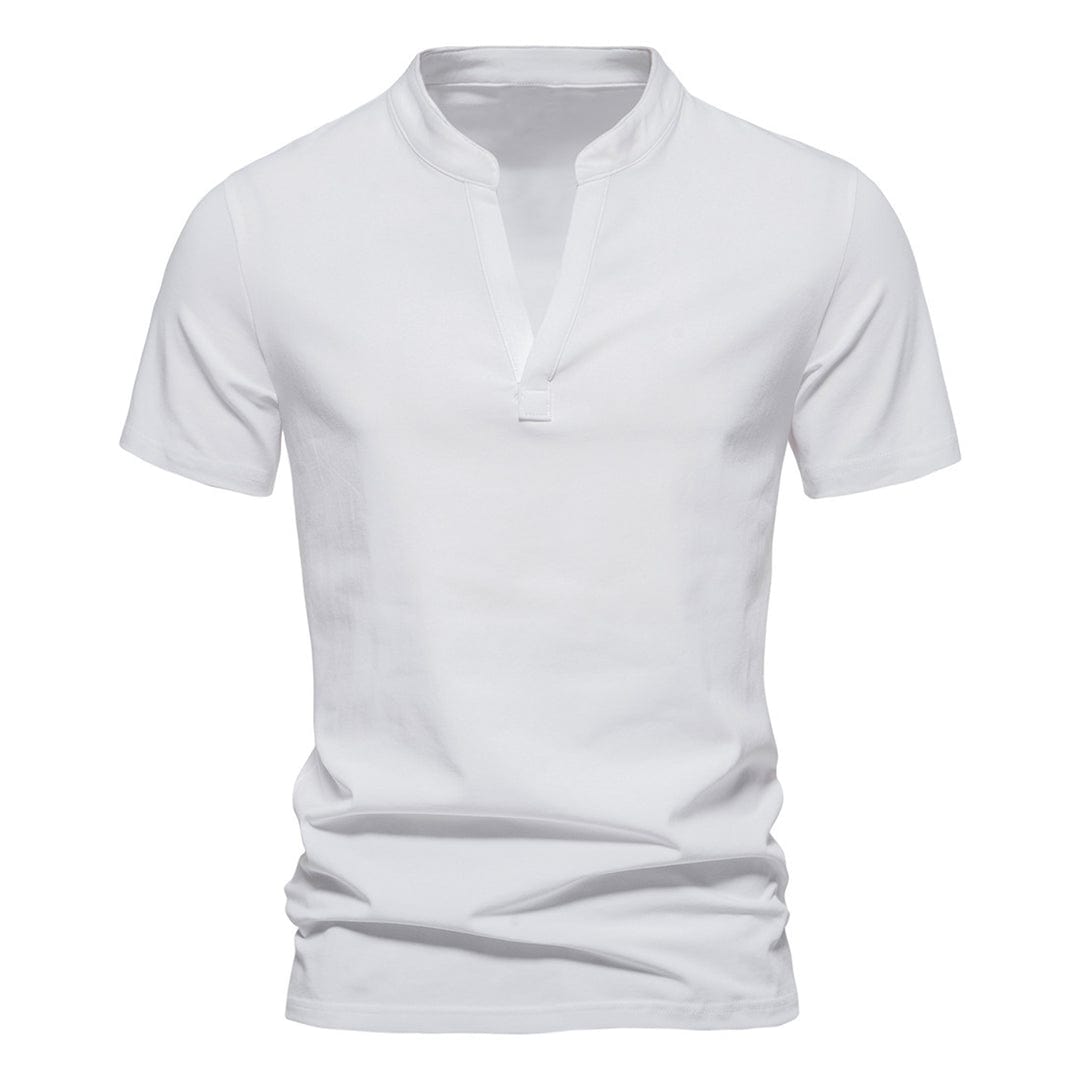 V-Ausschnitt T-Shirt für Herren