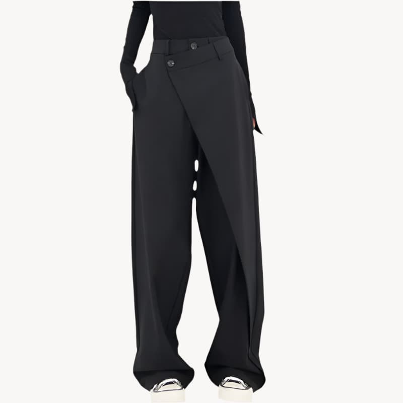 Asymmetrische Bundhose für Damen
