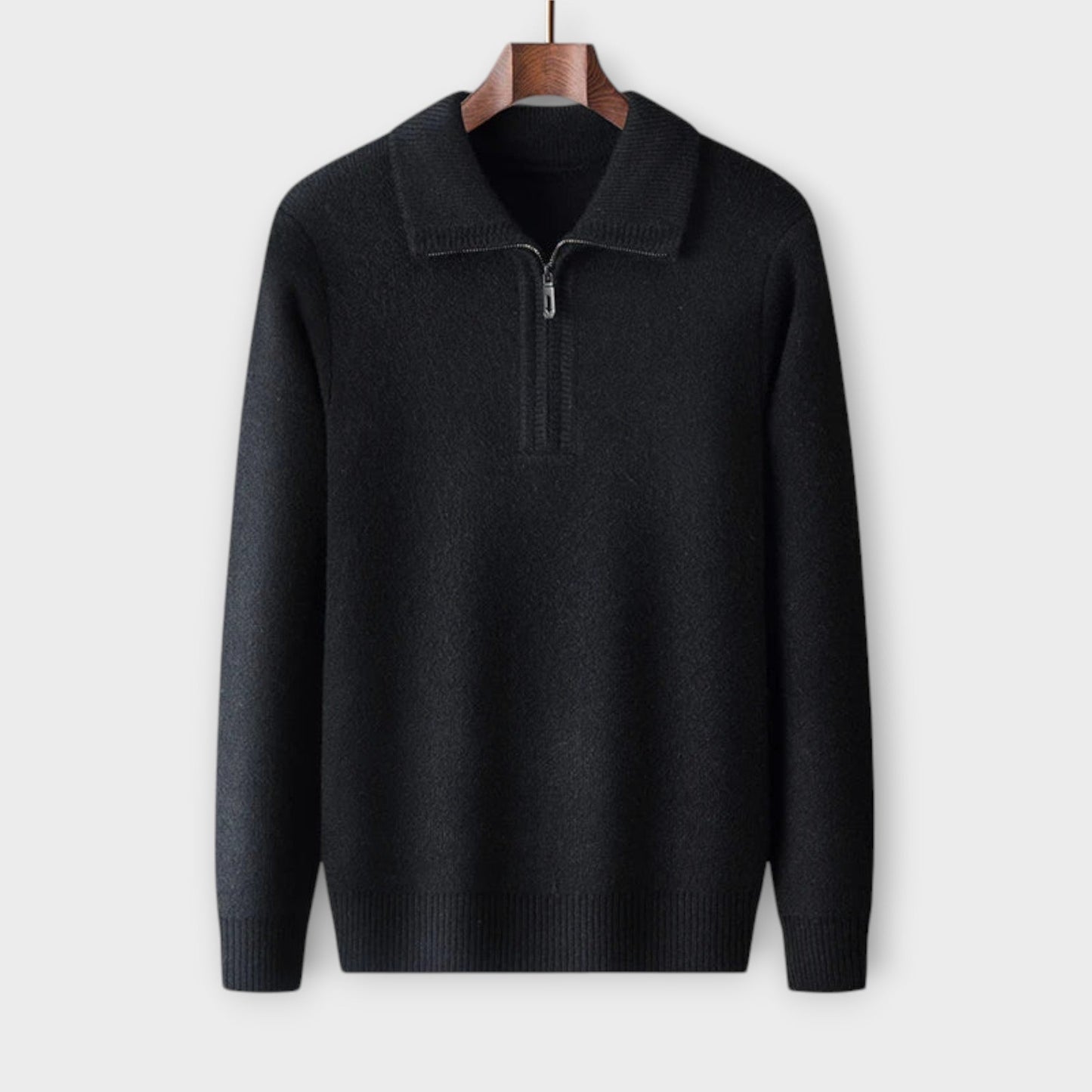 Halb-Zip Winterpullover für Herren
