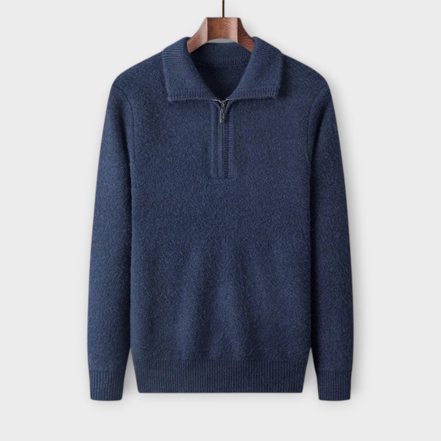 Halb-Zip Winterpullover für Herren