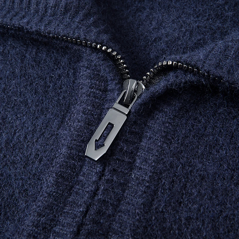 Halb-Zip Winterpullover für Herren