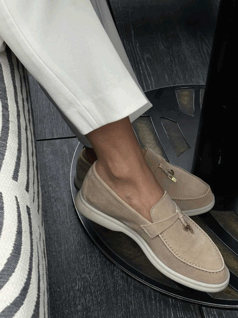 Wildleder Loafer für Damen