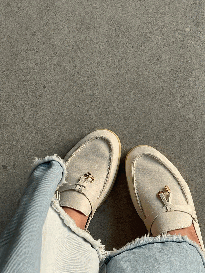 Wildleder Loafer für Damen