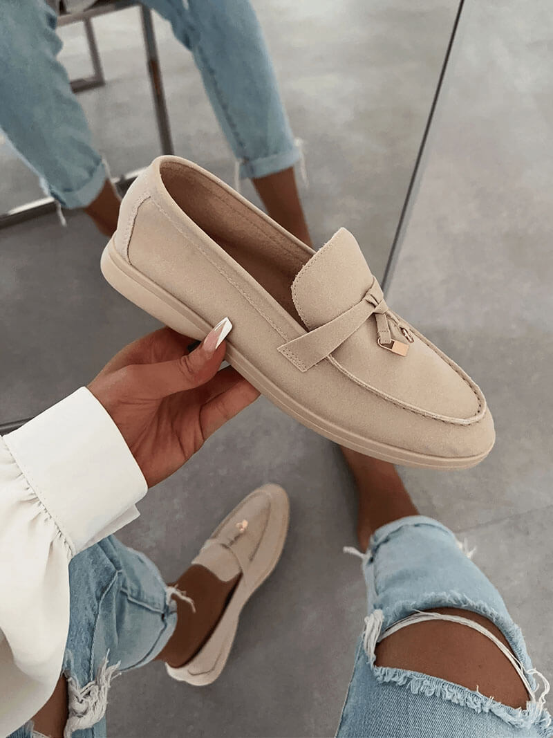Wildleder Loafer für Damen